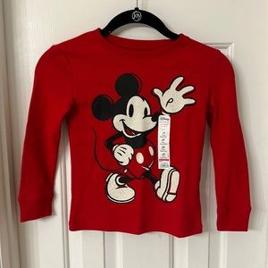 Long sleeve Mickey Mouse shirt